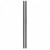 Protector ușă CLEAR Lungime: 650 mm Culoare: negru Pachetul conține 2 buc