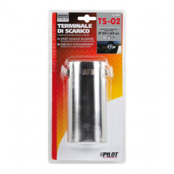 Capăt de țeavă de eșapament (Ø țeavă până la 62mm) TS-02