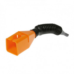 Pâlnie cu gât flexibil și telescopic 9-18cm