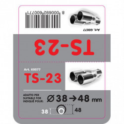 Vârf de eșapament (Ø eșapament până la 48mm) TS-23