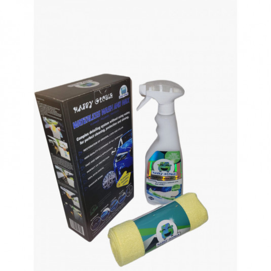HAPPY GLOBIE - curățare și spălare mașină fără apă + 2 buc cărămizi din microfibră