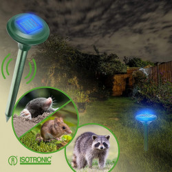 Aparat anti-cartite, rozătoare, reptile, furnici și animale sălbatice cu lumină albastră