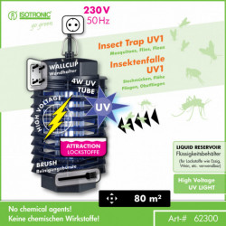 Capcană pentru insecte cu lumină UV