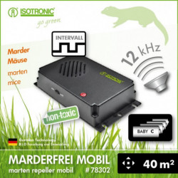 Apărator de câini și rozătoare UNI, ISOTRONIC