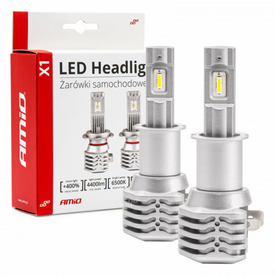 Becuri LED pentru iluminarea principală H3 X1 Series AMiO
