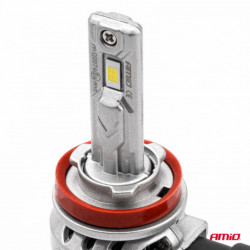 Becuri LED faros principal H8/H9/H11 X2 Series AMiO (+canbus)