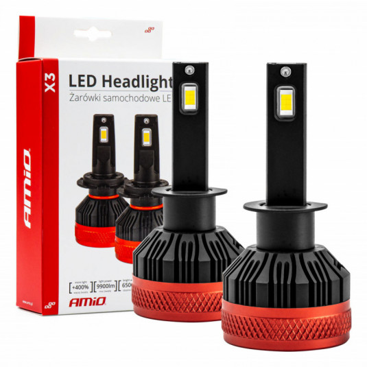 Becuri LED pentru iluminare principală H1 X3 Series AMiO (+canbus)