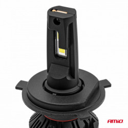 Becuri LED pentru faruri principale H4 X3 Series AMiO (+canbus)