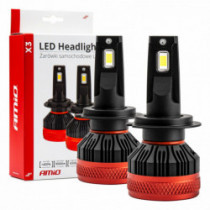 Becuri LED pentru fața H7 X3 Series AMiO (+canbus)