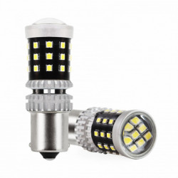 Becuri LED CANBUS 2016 39SMD 1156 BA15S P21W R10W R5W White 12V/24V