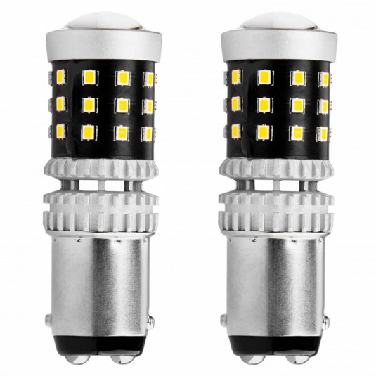 Becuri LED CANBUS 2016 39SMD 1157 BAY15D P21/5W White 12V/24V