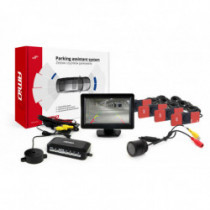 Asistente parcare TFT01 4,3 cu cameră HD-301-IR 4-senzori negru interior