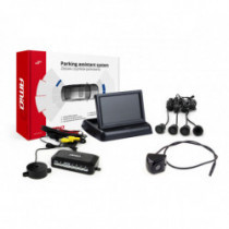 Asistență la parcare TFT01 4,3 cu cameră HD-310 4-senzori, negru GOLD