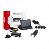 Asistenți de parcare TFT02 4,3" cu cameră HD-502-IR 4-senzori, negru