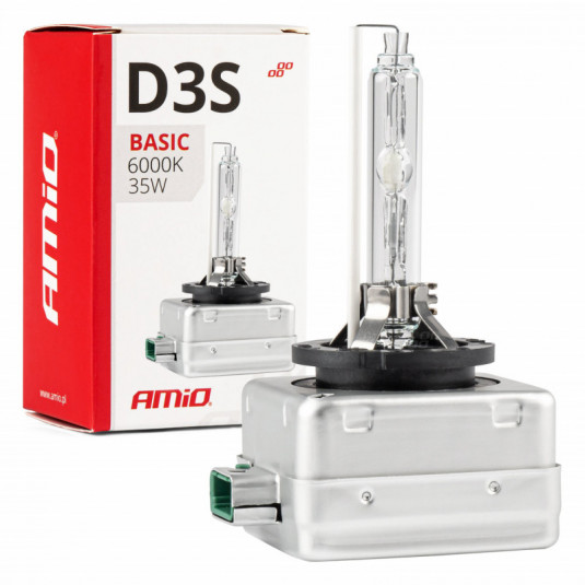 Bec xenon D3S 35W 6000K AMiO BASIC