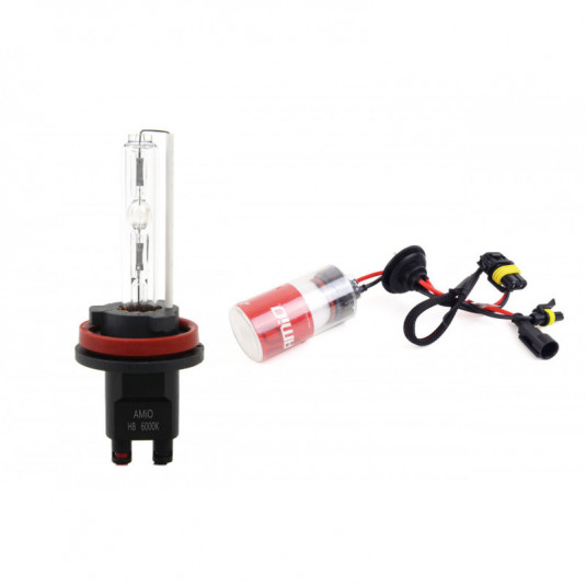 Bec xenon H8 H9 H11 6000K AMiO