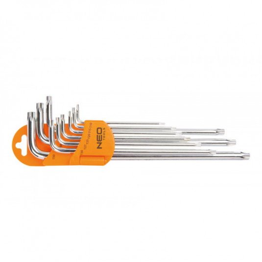 Chei NEO Torx cu magnet, set 9 buc