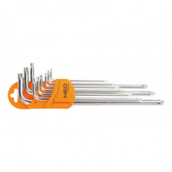 Chei NEO Torx cu magnet, set 9 buc