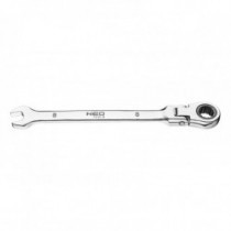 Cheie combinată NEO - plată-inel cu articulație și clichet 13 x 185mm