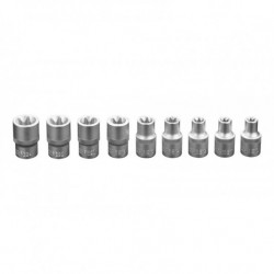 NEO Chei tubulare 1/2 Torx, set 9 piese