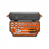 Chei tubulare NEO 1/2, set 38 piese