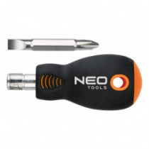 NEO Șurubelniță rotativă cu cap plat 6,0 mm x PH2, SvCm