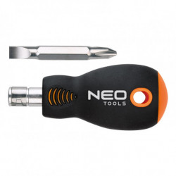 NEO Șurubelniță rotativă cu cap plat 6,0 mm x PH2, SvCm