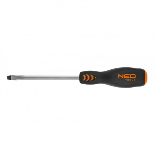 NEO Șurubelniță plată de tăiere - Șurubelniță cu fantă 8,0 x 150 mm, S2