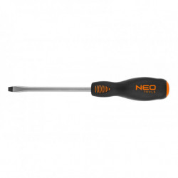 NEO Șurubelniță plată de tăiere - Șurubelniță cu fantă 8,0 x 150 mm, S2