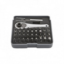 SET capete de șurubelniță NEO cu clemă 38 buc