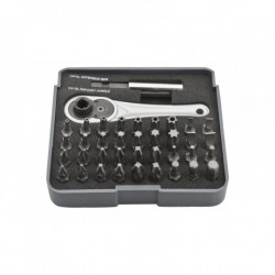 SET capete de șurubelniță NEO cu clemă 38 buc