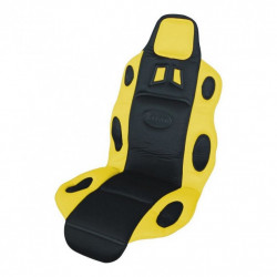 Husă auto RACE negru-galben