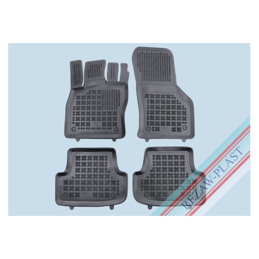 Covorase de cauciuc Audi A3 IV 8Y Hatchback, Sedan, Sportback, versiune cu cutie manuală (din 2020) cu margine ridicată