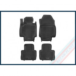 Covorase din cauciuc TOYOTA RAV 4 V versiune cu cutie manuala, 4x4 (AWD), 2x4 (FWD) (din 2018) cu margine inaltata