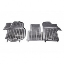Covorase din cauciuc VOLKSWAGEN CRAFTER II versiune cu material suplimentar pe partea șoferului (din 2016) cu margine ridicată