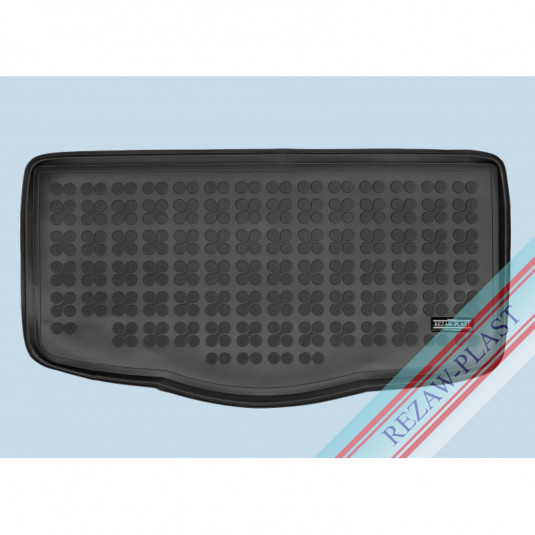 Covoraș de cauciuc pentru portbagaj TOYOTA AYGO X o podea în portbagaj, versiune cu sistem audio premium JBL, cu set de unelte (din 2022)