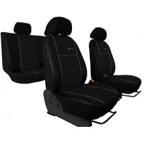 Lichidare - Huse pentru HONDA HRV II (2015-2018) Exclusive Alcantara (Alcantara-piele)-negru