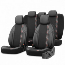 Set huse auto OTOM HORIZON 1801 RED 3-ZIP
