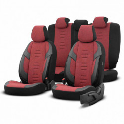 Set huse auto OTOM THRONE 103 RED 3-ZIP