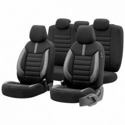 Set de huse auto OTOM LIMITED 102 BLACK/GREY 3-ZIP