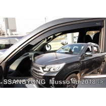 Deflectoare NISSAN Navara Pick up 4D (2001-2005)