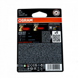 Bec LED P21W Osram LEDriving rosu 12V
