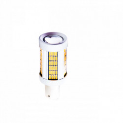 Bec LED P21W (135 x SMD 4014) portocaliu canbus