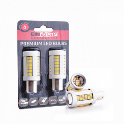 Bec LED PY21W (135 x SMD 4014) portocaliu canbus