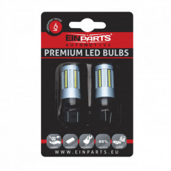 Bec LED W21/5W (66 x SMD) 6000k canbus