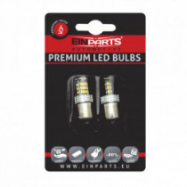 Bec LED P21W (30 x SMD 3020) portocaliu canbus