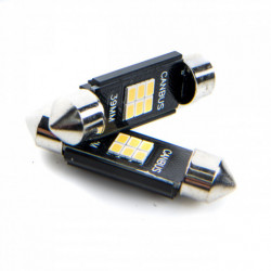 Bec LED C10W (6 x SMD 2016) 39 mm 6000k canbus