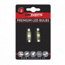 Bec LED C10W (6 x SMD 2016) 42 mm 6000k canbus