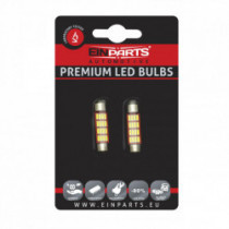 Bec LED C10W (20 x SMD 4014) 42 mm 6000k canbus