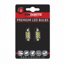 Bec LED C10W (6 x SMD 7020) 39 mm 6000k canbus